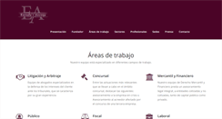 Desktop Screenshot of estrada-azcona.com